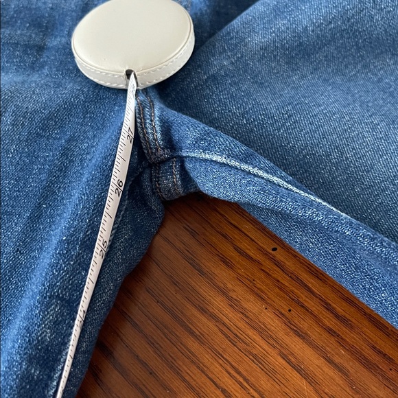 MOTHER Dark Blue Flare Jeans - Picture 9 of 9